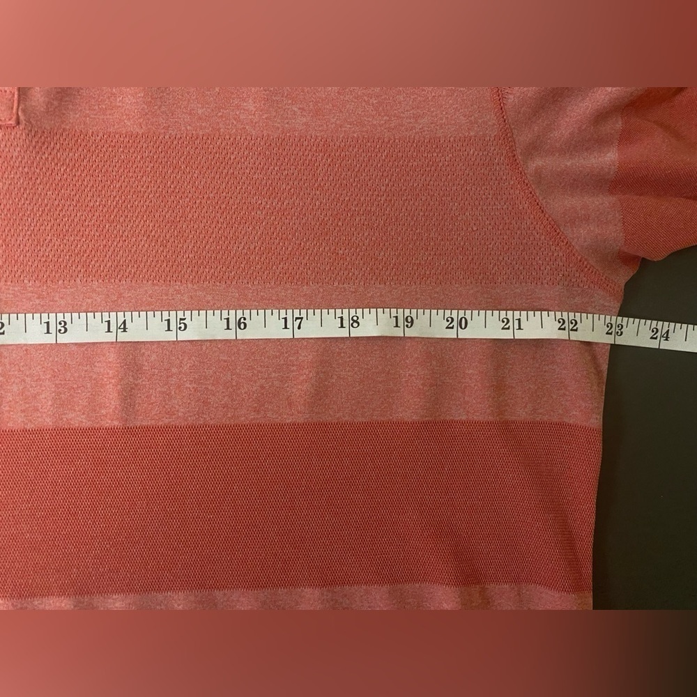 Devereux Striped Polo Golf Shirt Mens Large.in Excellent Condition - Picture 6 of 10